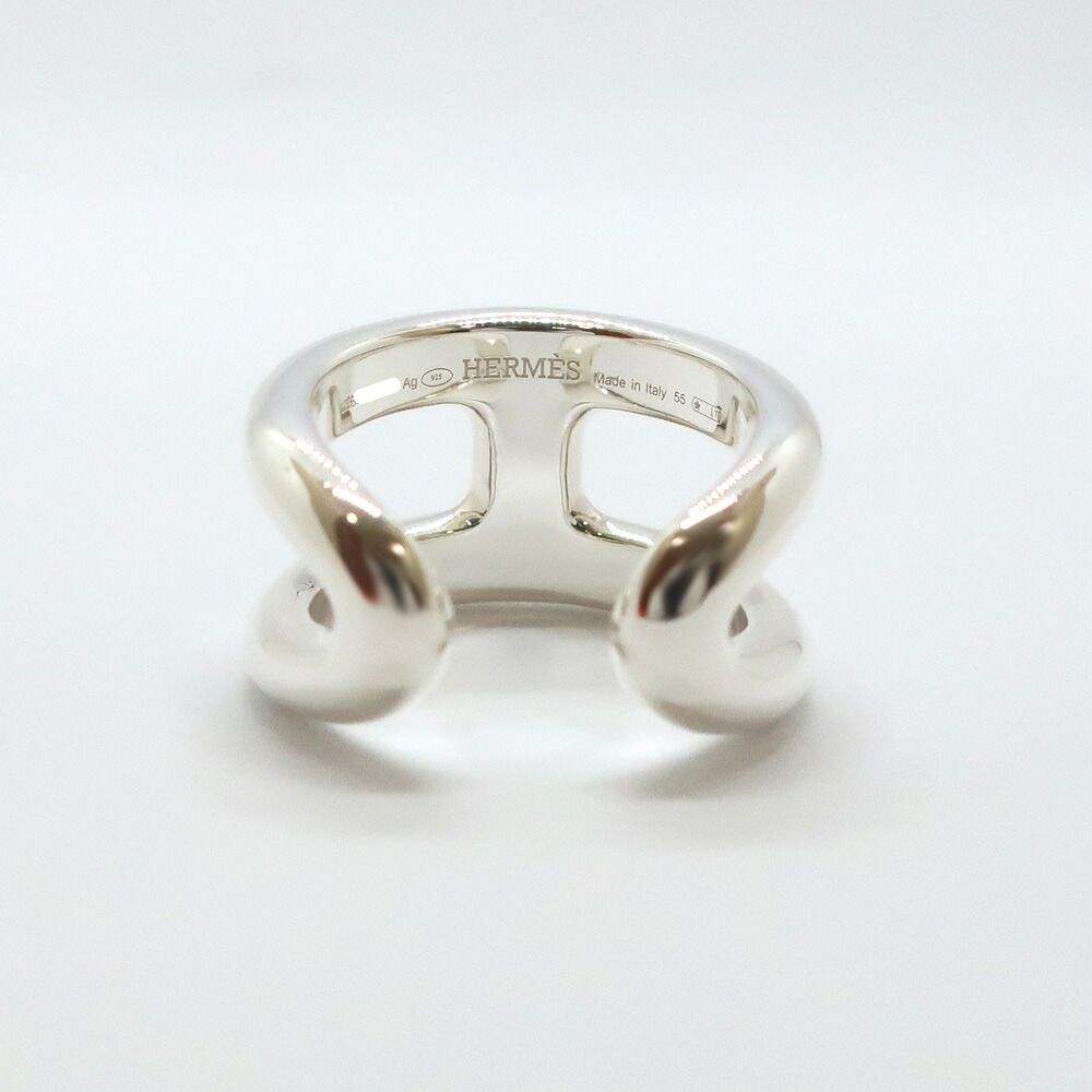 Hermes Osmose Ring PM Small Silver — view 2