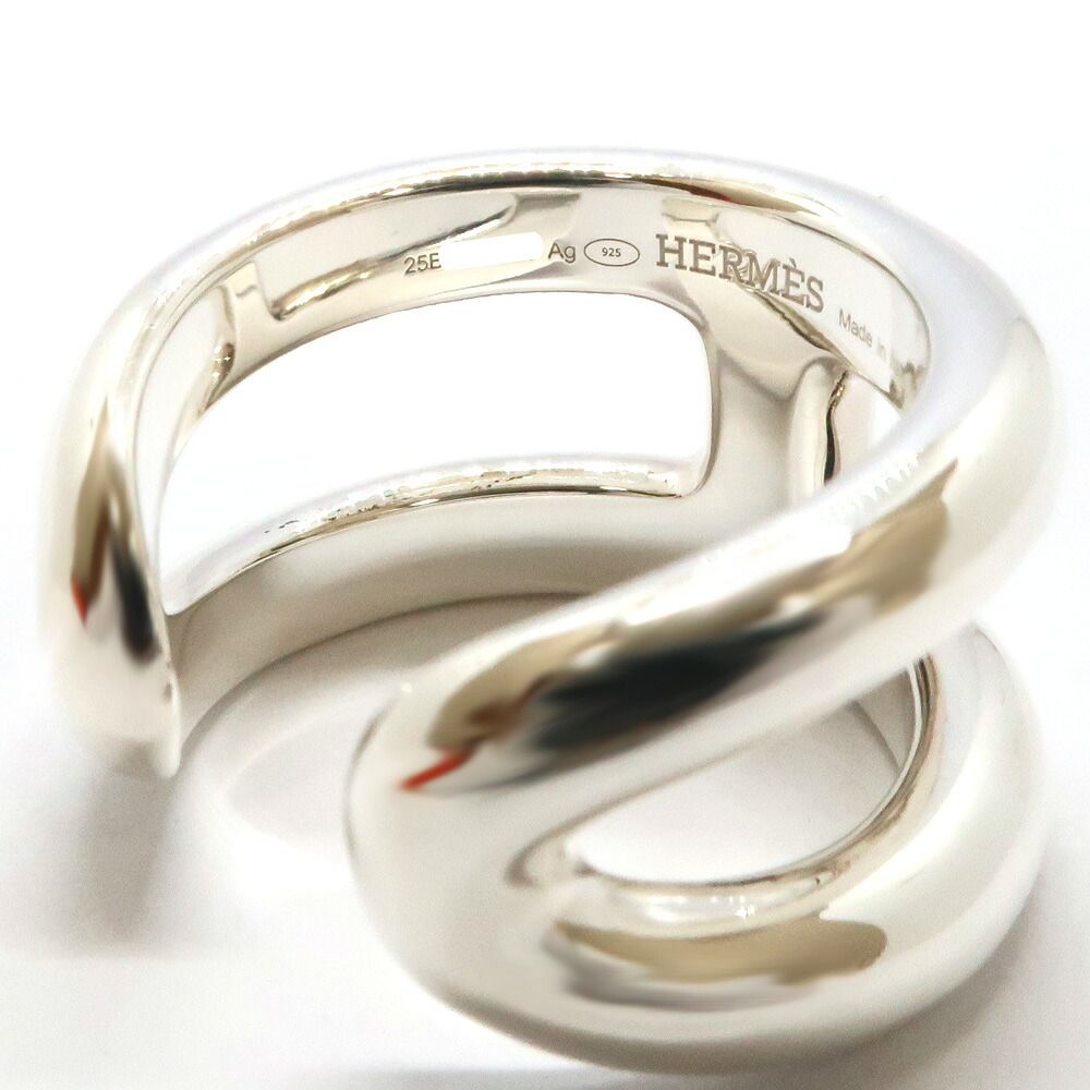 Hermes Osmose Ring PM Small Silver — view 8