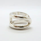 Hermes Osmose Ring PM Small Silver — view 3