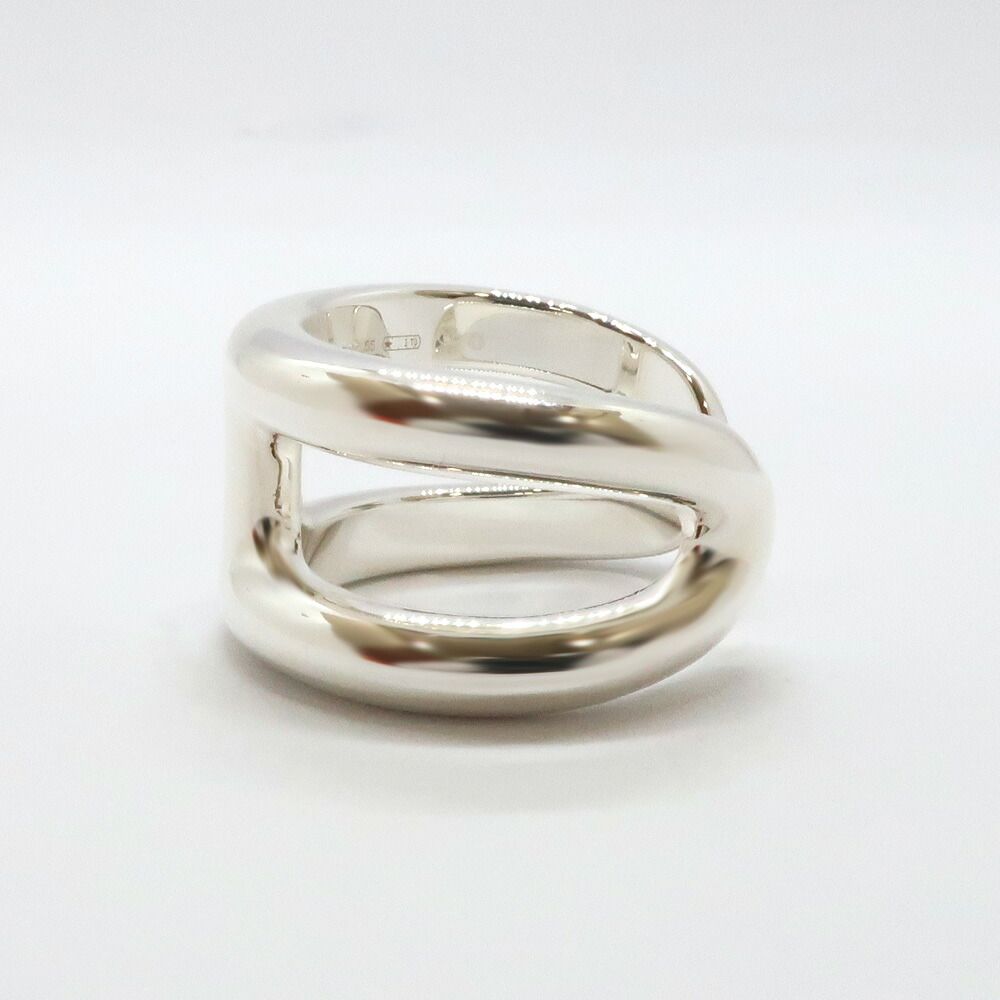 Hermes Osmose Ring PM Small Silver — view 3