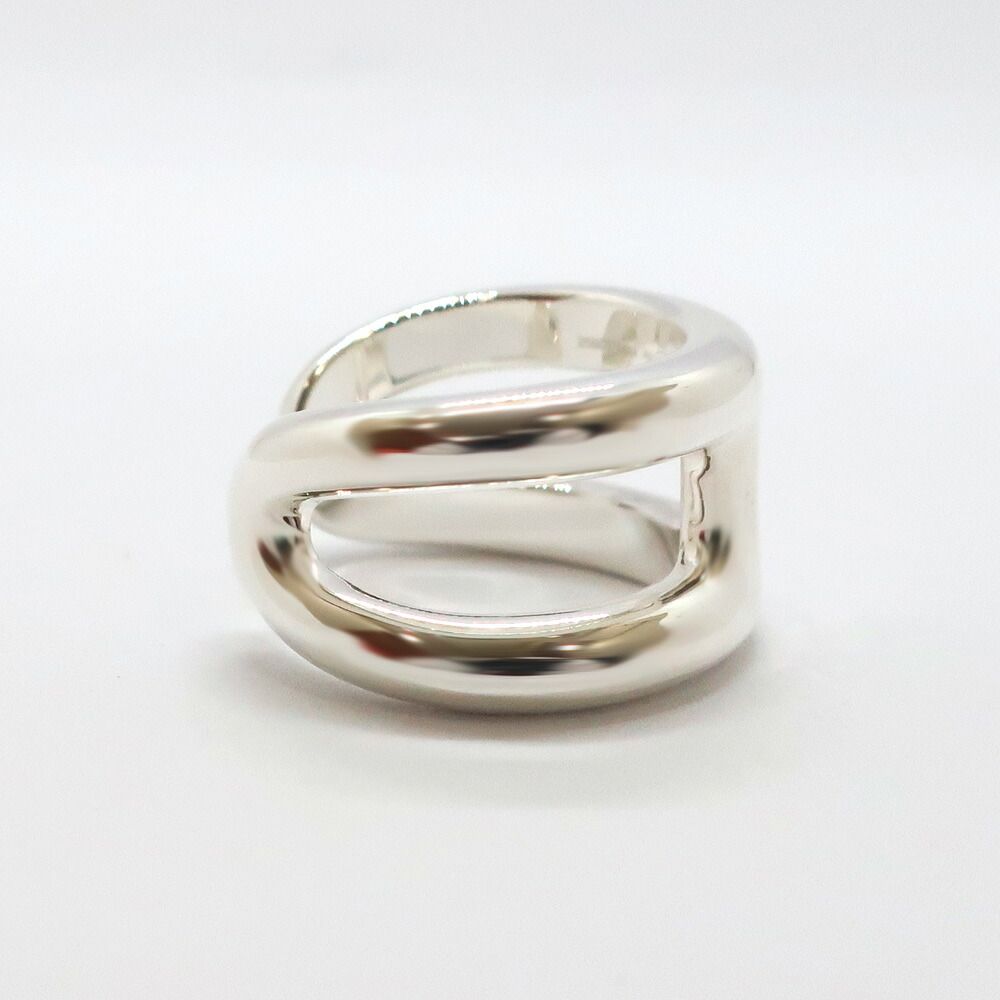 Hermes Osmose Ring PM Small Silver — view 4