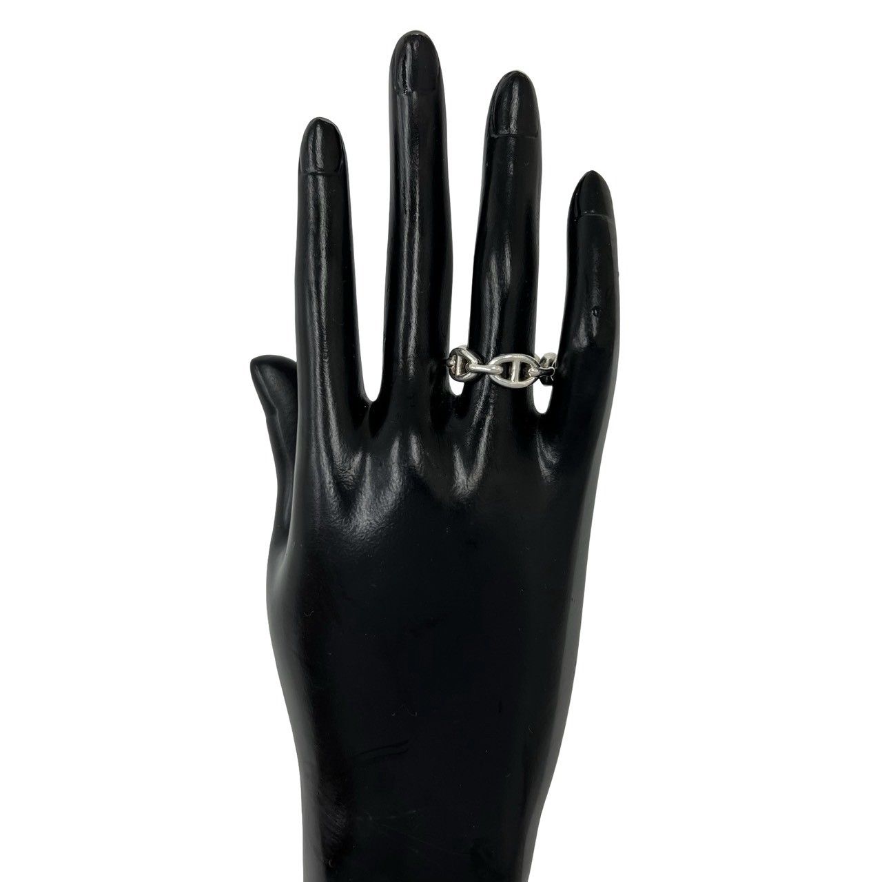 Hermes Enchainee Ring 925 Sterling Silver — view 2