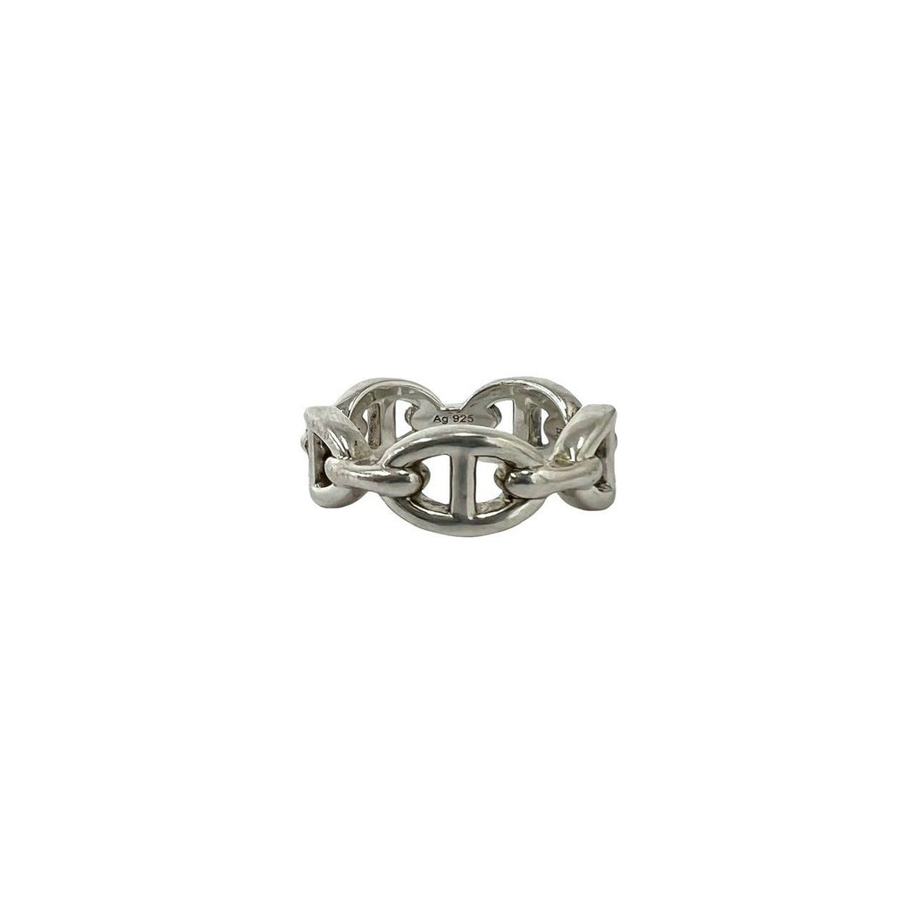 Hermes Enchainee Ring 925 Sterling Silver — view 4