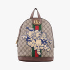 Gucci Three Little Pigs Brown Leather Backpack