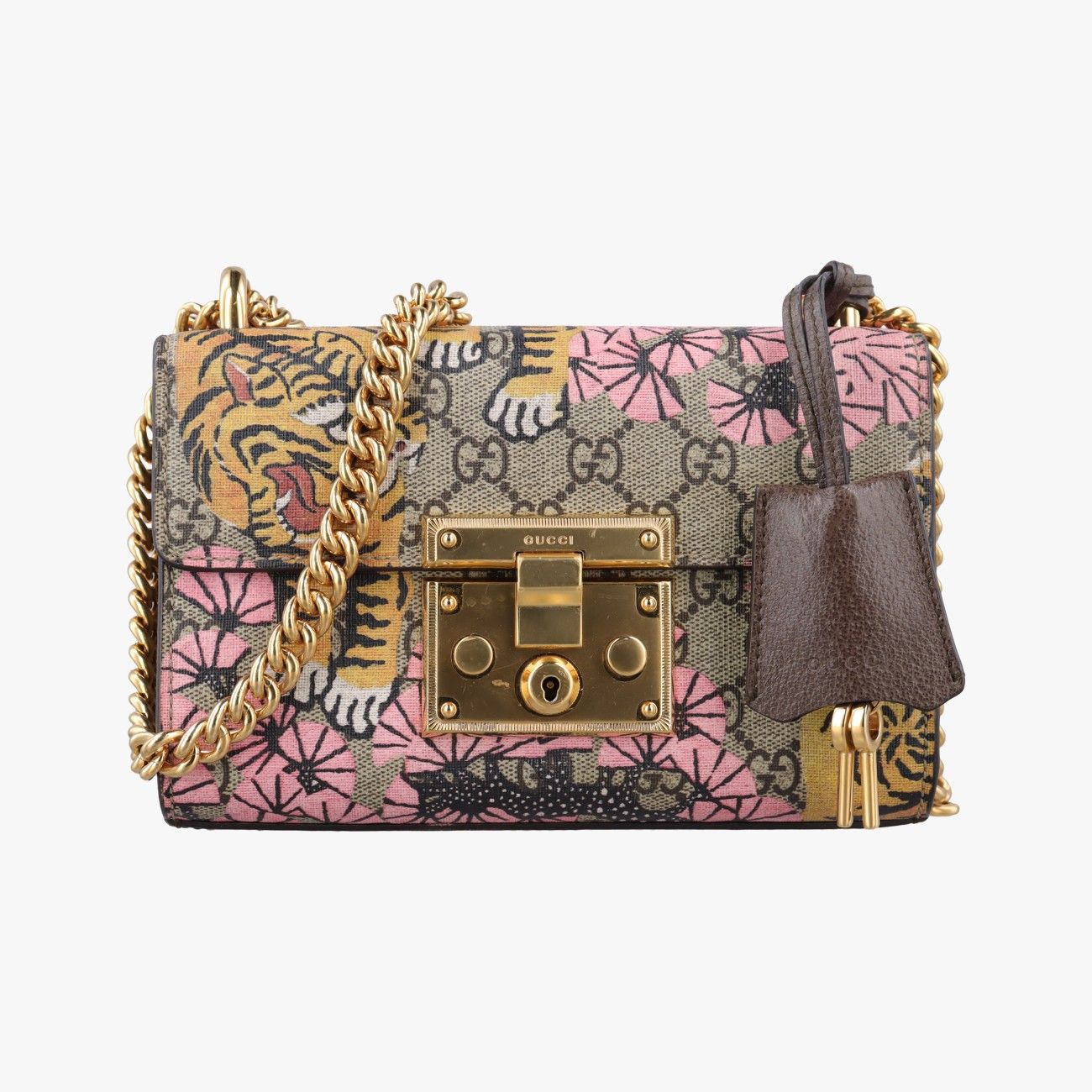 Gucci Padlock Brown Shoulder Bag
