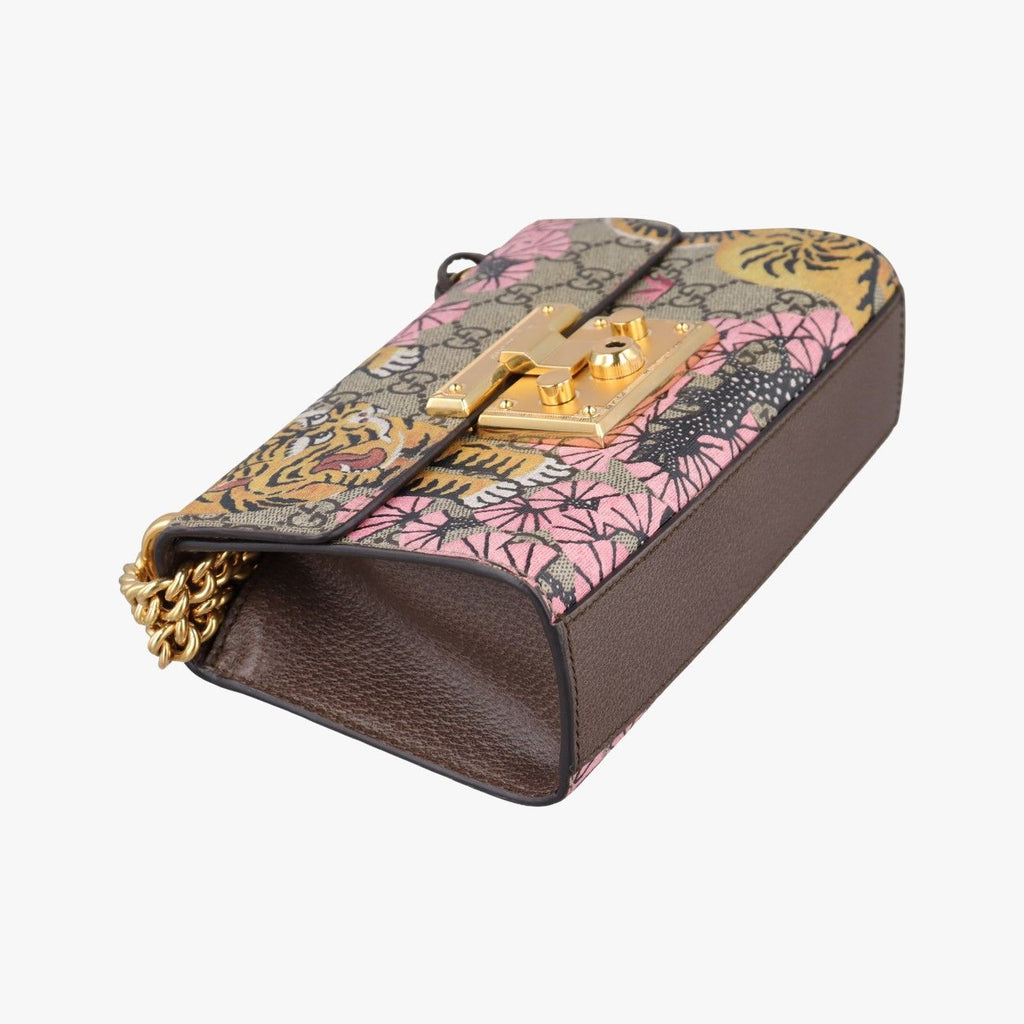 Gucci Padlock Brown Shoulder Bag — view 5