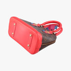 Louis Vuitton Alma BB Monogram Brown Flamingo Canvas Totem Handbag — view 6