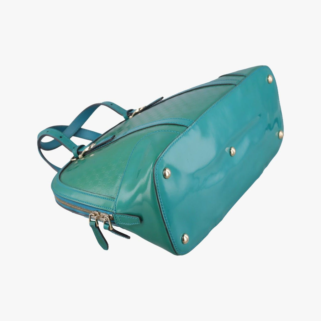 Gucci Micro Guccissima Green Patent — view 7