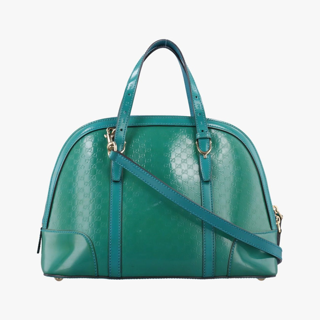 Gucci Micro Guccissima Green Patent