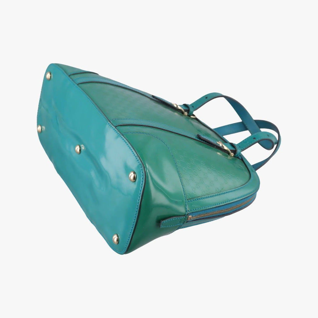 Gucci Micro Guccissima Green Patent — view 6