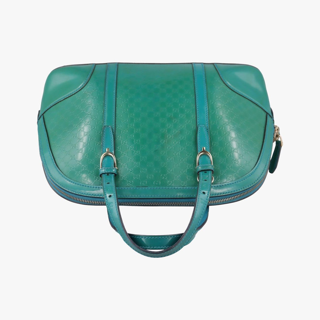 Gucci Micro Guccissima Green Patent — view 8