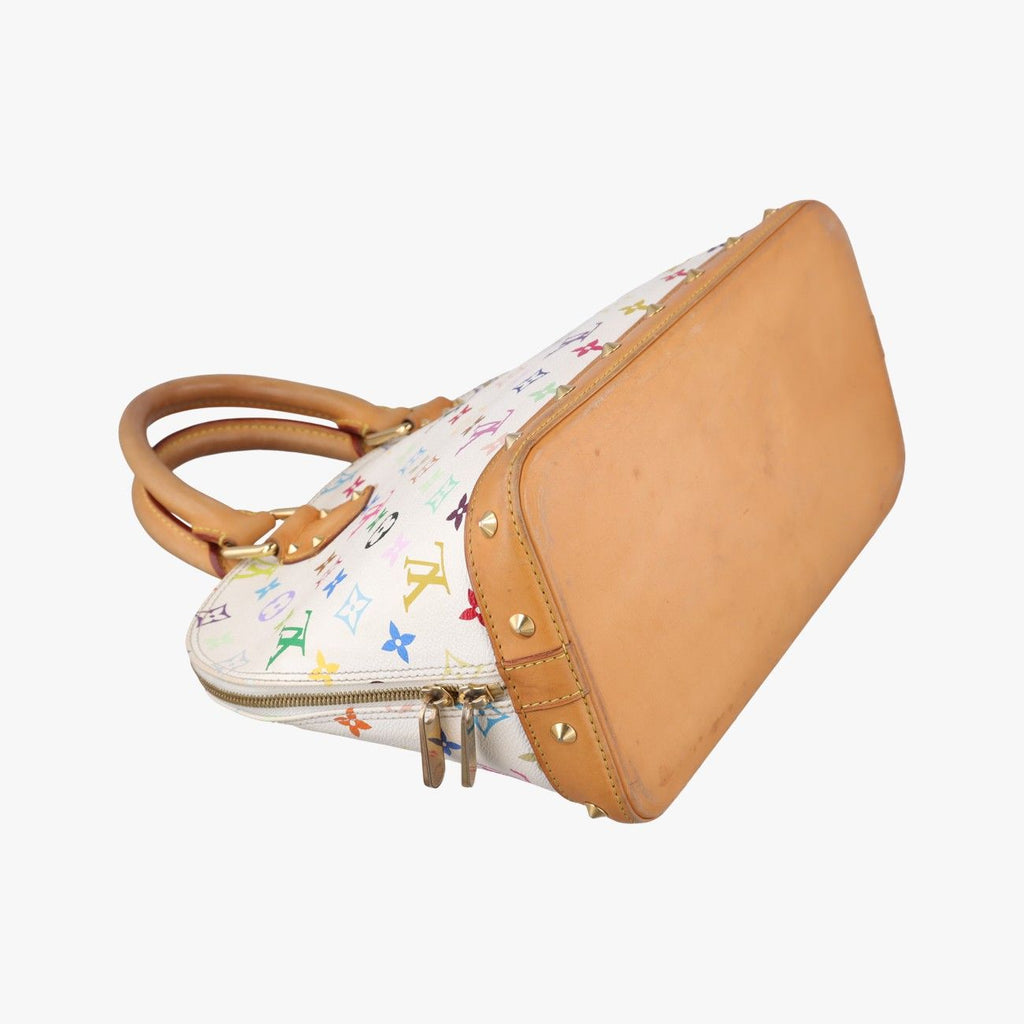 Louis Vuitton Alma PM Blanc Monogram Multicolor Handbag — view 7