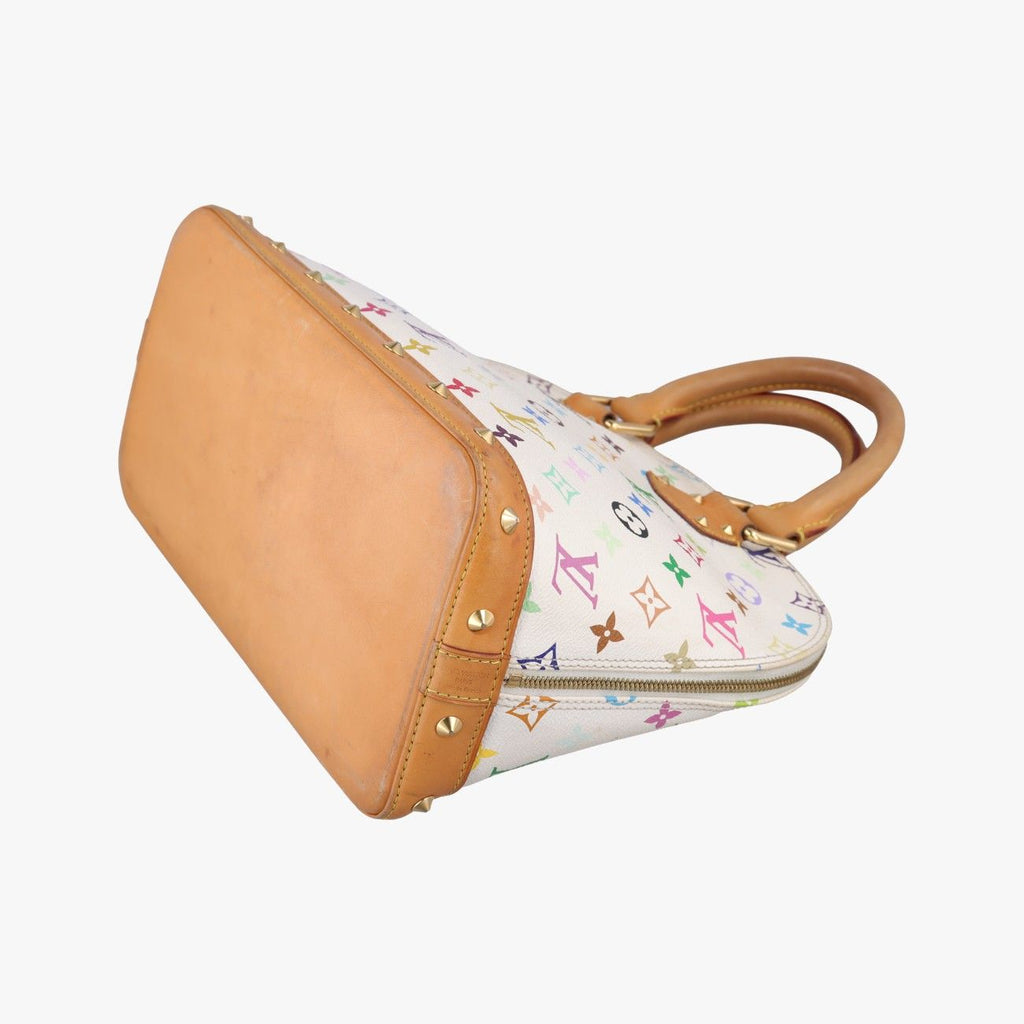Louis Vuitton Alma PM Blanc Monogram Multicolor Handbag — view 6