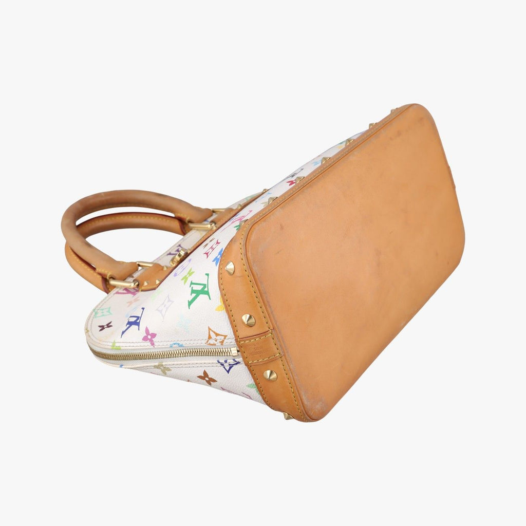 Louis Vuitton Alma PM Blanc Monogram Multicolor Handbag — view 5