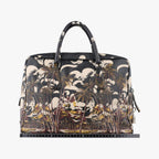 Prada Convertible Bauletto Flower Print Multicolor Saffiano Leather — view 2