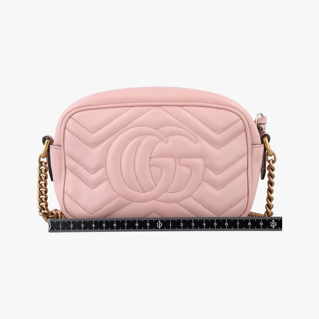Gucci GG Marmont Pink Leather — view 2