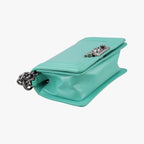 Chanel Boy Green Leather — view 5