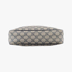Gucci GG Supreme Messenger Beige Navy Leather — view 3
