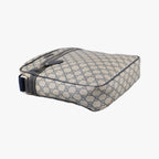 Gucci GG Supreme Messenger Beige Navy Leather — view 5