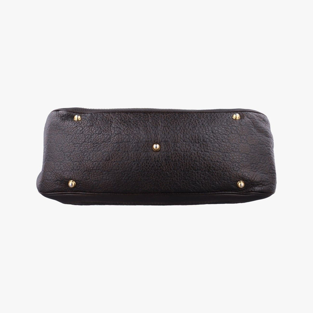 Gucci Guccissima New Pelham Horsebit Brown Leather — view 3