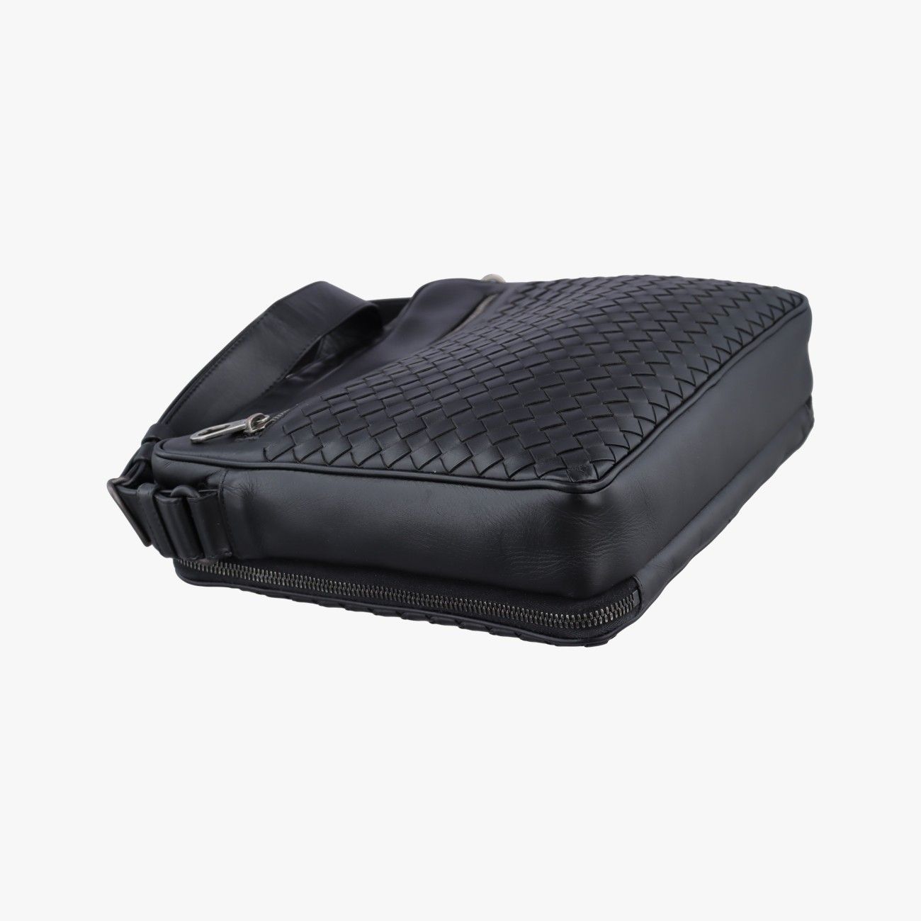 Bottega Veneta Intrecciato Black Lambskin — view 5