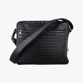 Bottega Veneta Intrecciato Black Lambskin