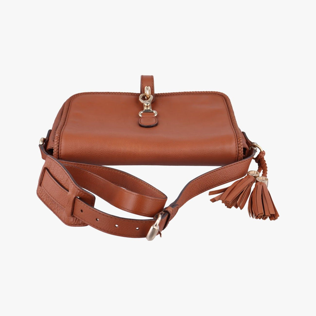Gucci Marrakech Messenger Brown Leather — view 8
