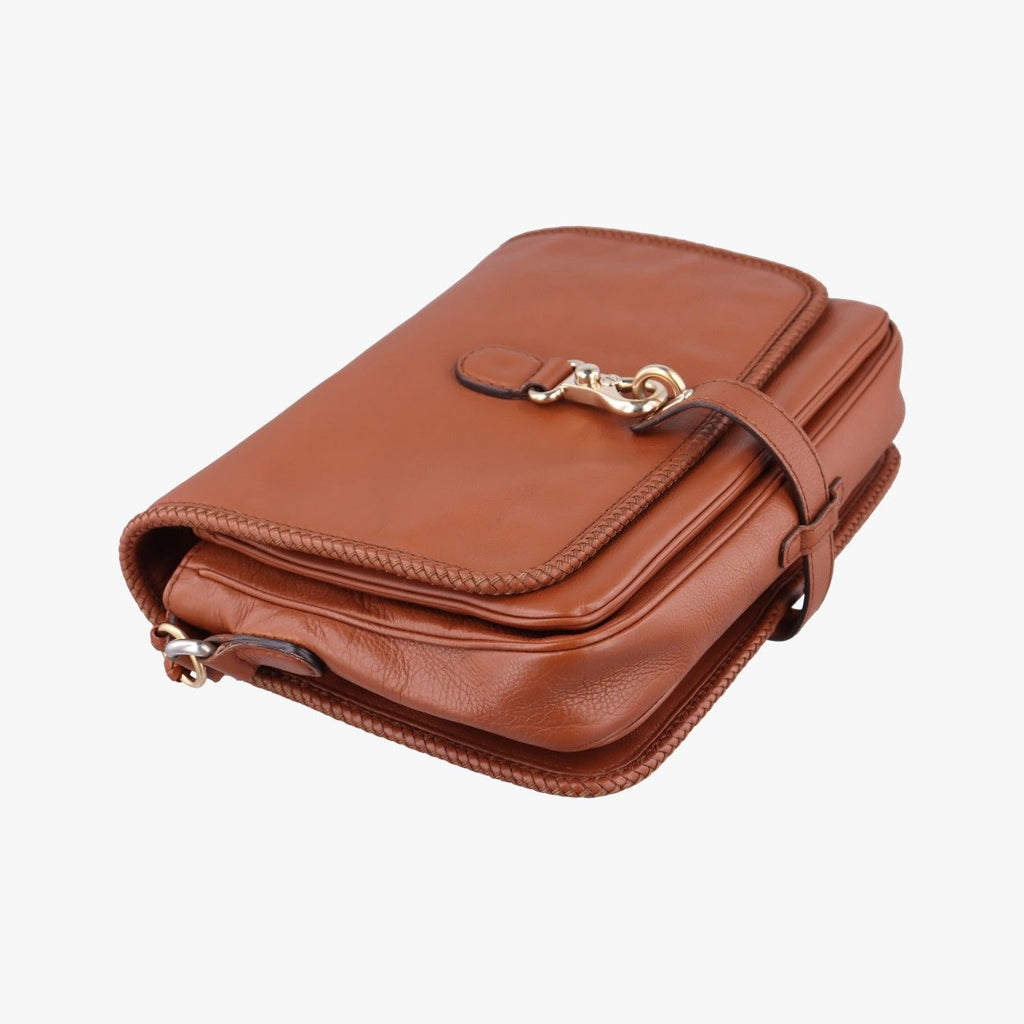 Gucci Marrakech Messenger Brown Leather — view 5