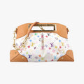 Louis Vuitton Judy MM Blanc Monogram Multicolor