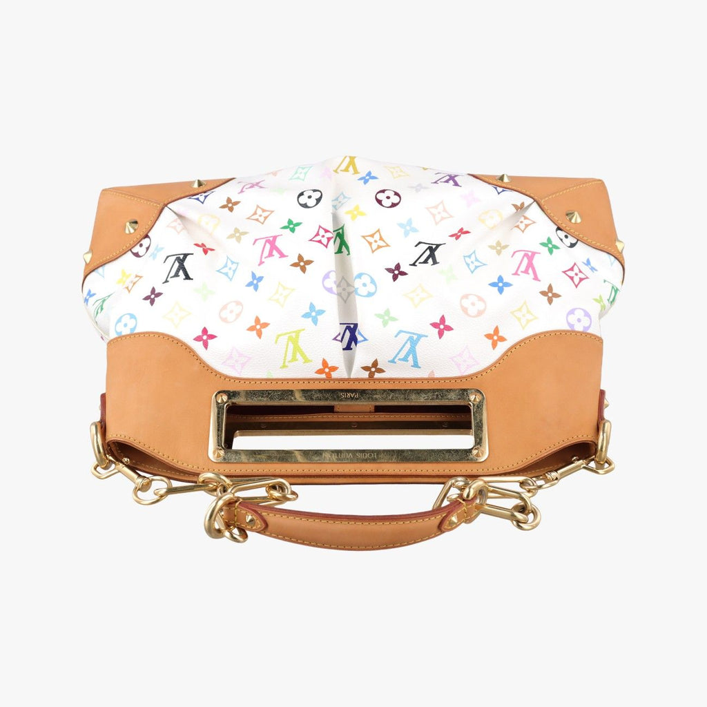 Louis Vuitton Judy MM Blanc Monogram Multicolor — view 8