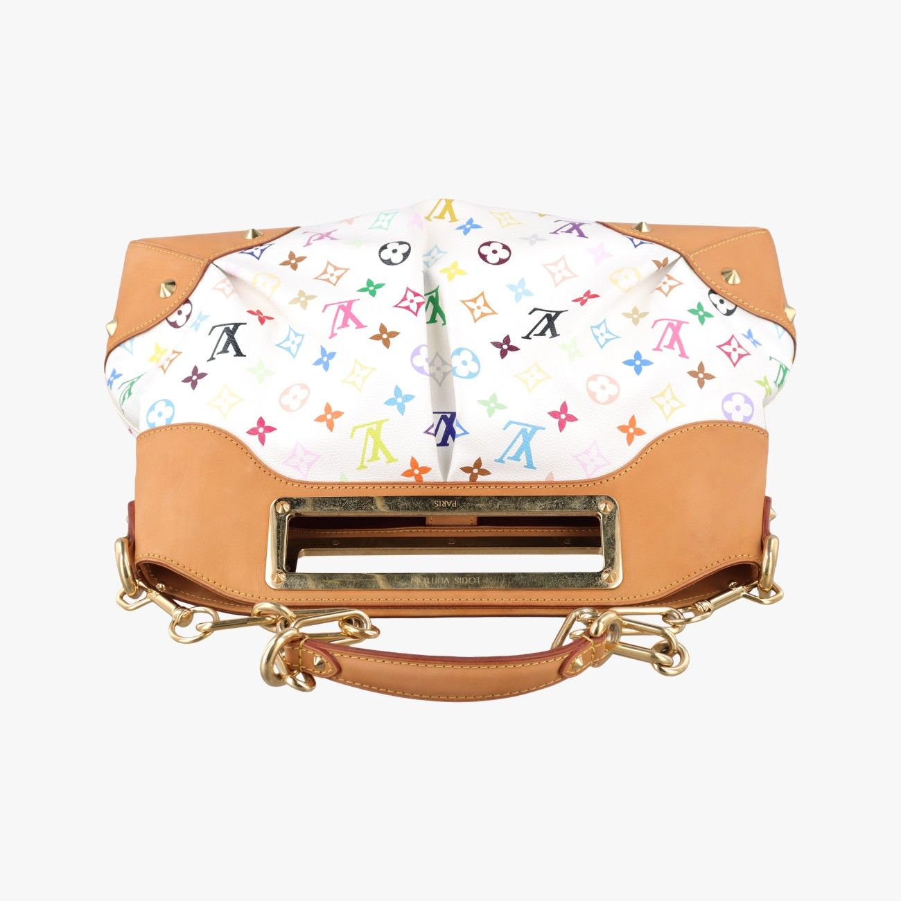 Louis Vuitton Judy MM Blanc Monogram Multicolor — view 8
