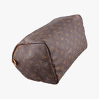 Louis Vuitton Speedy 30 Monogram Brown Canvas Handbag — view 7