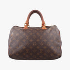 Louis Vuitton Speedy 30 Monogram Brown Canvas Handbag