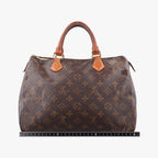 Louis Vuitton Speedy 30 Monogram Brown Canvas Handbag — view 2