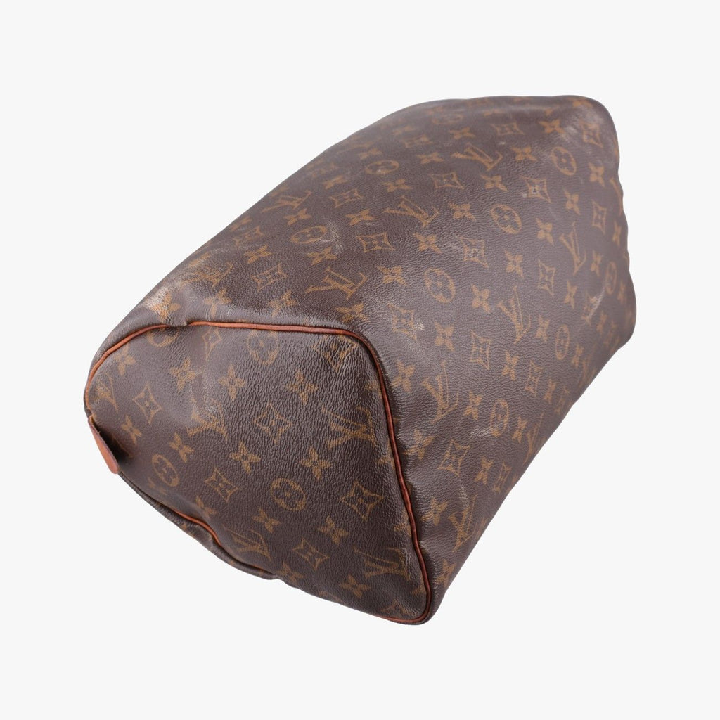 Louis Vuitton Speedy 30 Monogram Brown Canvas Handbag — view 5