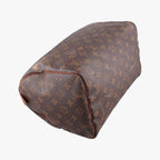 Louis Vuitton Speedy 30 Monogram Brown Canvas Handbag — view 5