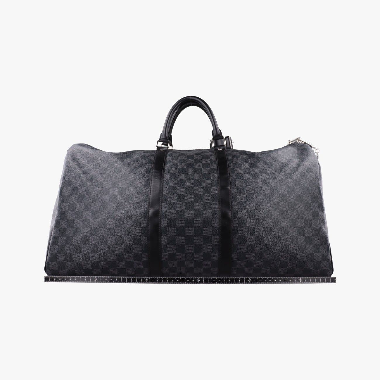 Louis Vuitton Keepall Bandouliere 45 Noir Damier Graphite — view 2