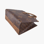 Louis Vuitton On The Go MM Monogram Brown Canvas Tote Bag — view 4