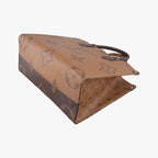 Louis Vuitton On The Go MM Monogram Brown Canvas Tote Bag — view 6