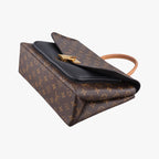 Louis Vuitton Marignan Monogram Brown Black Canvas Calfskin — view 4