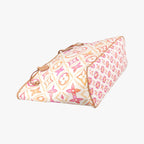 Louis Vuitton Neverfull MM Orange White Multicolor Monogram Tile Canvas — view 7