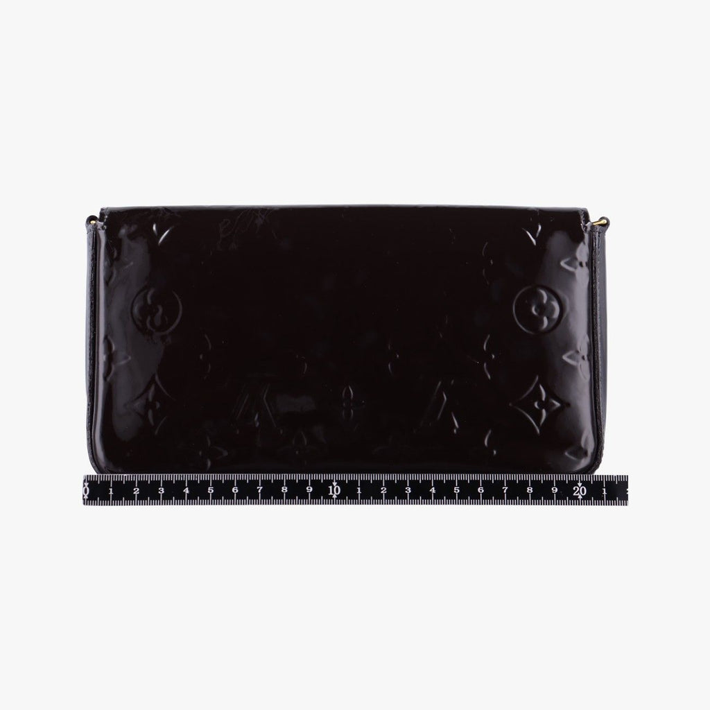 Louis Vuitton Pochette Felicie Amarante Vernis — view 2