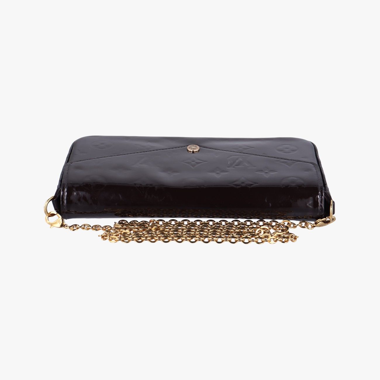 Louis Vuitton Pochette Felicie Amarante Vernis — view 8