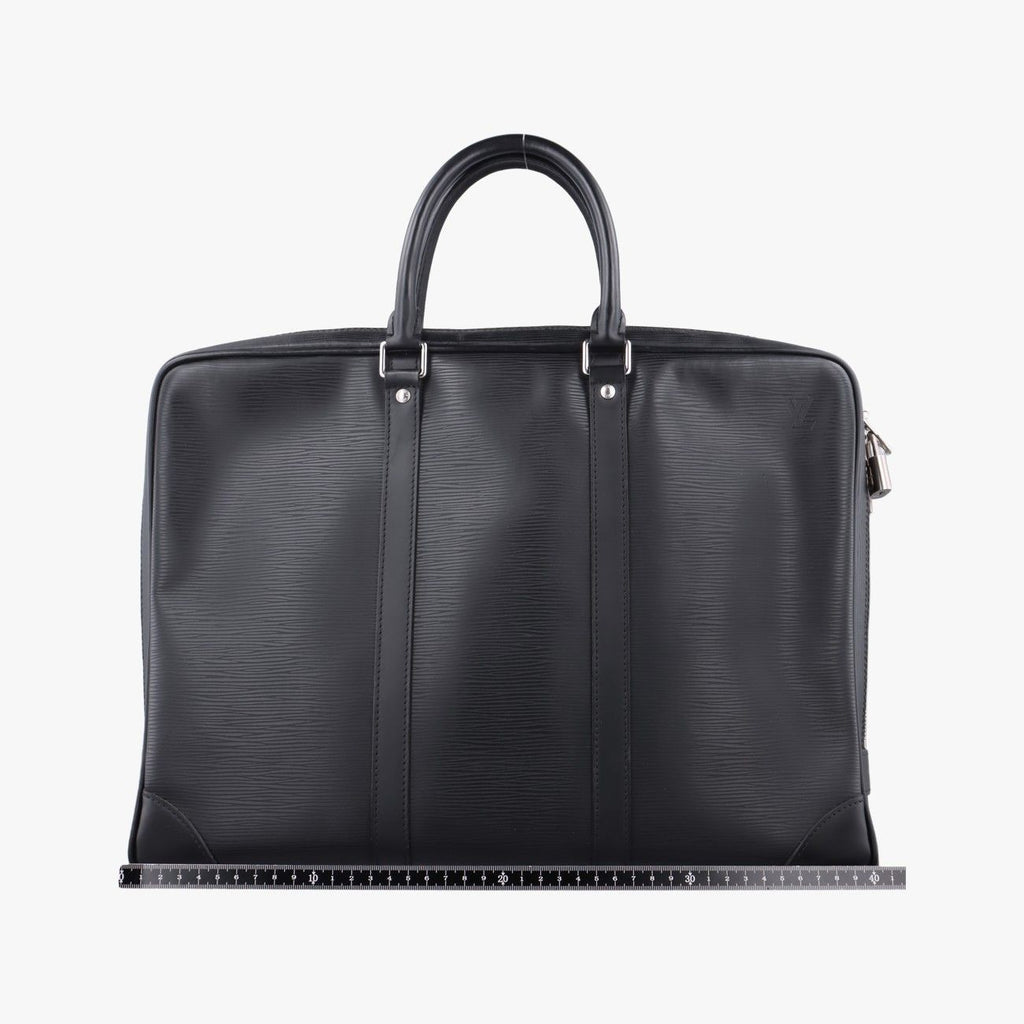Louis Vuitton Porto Document Voyage Black — view 2