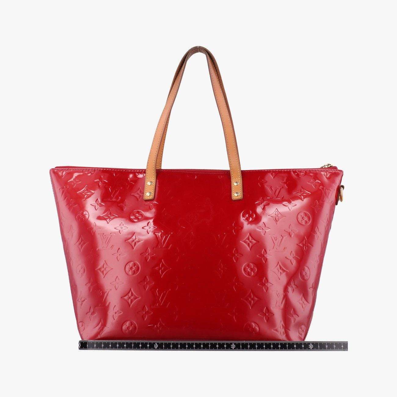 Louis Vuitton Bellevue GM Pomme D'amour Vernis — view 2