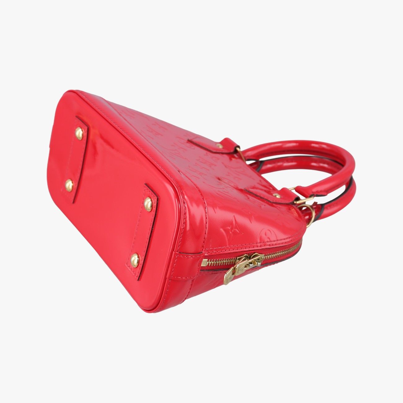 Louis Vuitton Alma BB Three Vernis Handbag — view 6