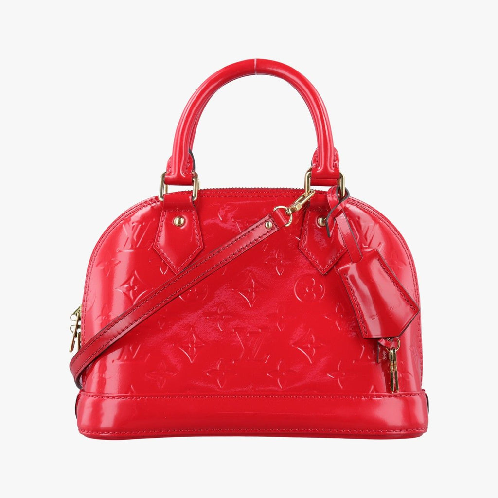 Louis Vuitton Alma BB Three Vernis Handbag