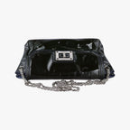 Chanel Chain Flap Bag Green Patent — view 8