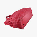 Dior Delice Gaufre Cannage Tote Bag Red Lambskin — view 7