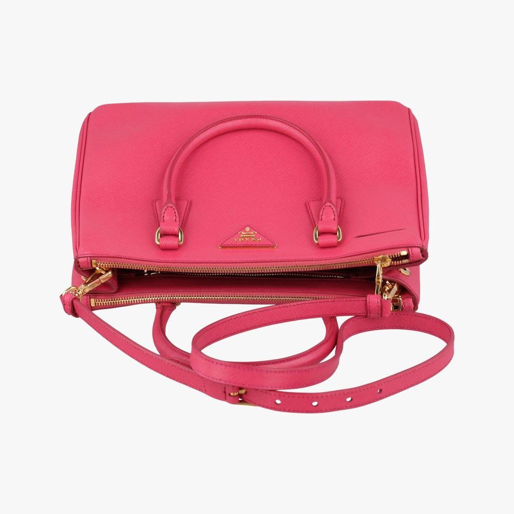 Prada Galleria Pink Saffiano Leather — view 8